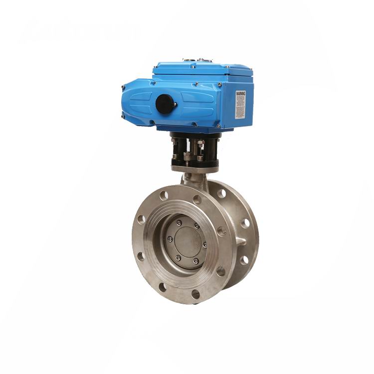 進口電動法蘭蝶閥